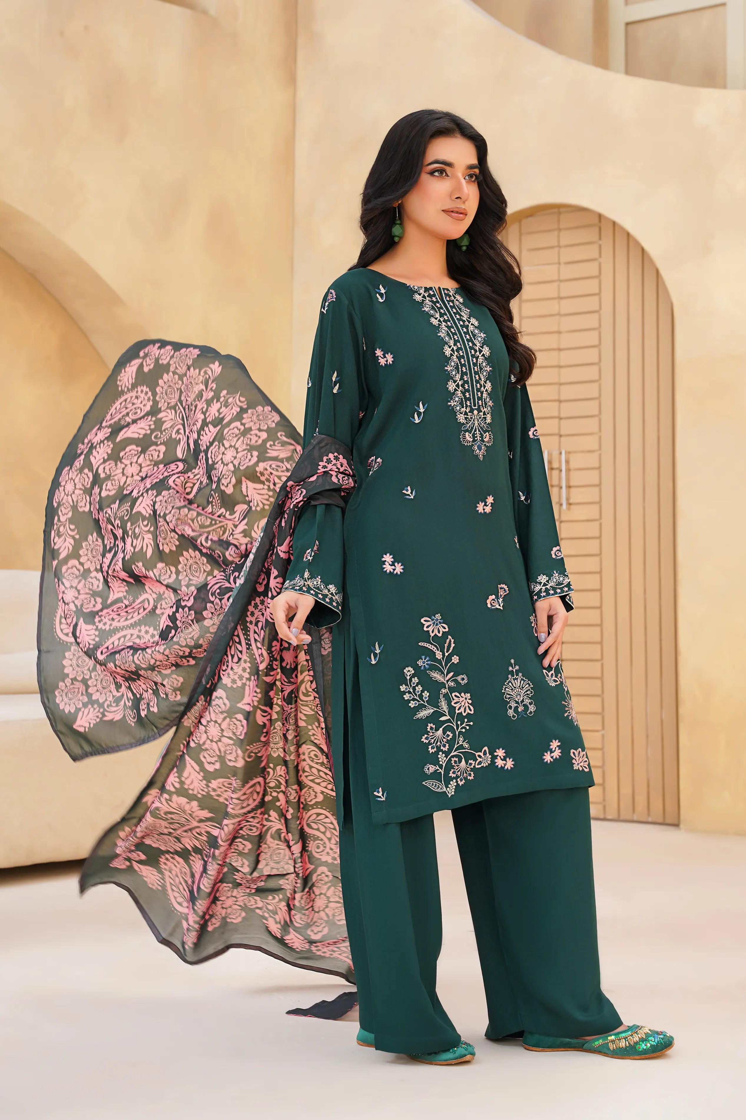 3 Piece - Deep Forest - Stitched