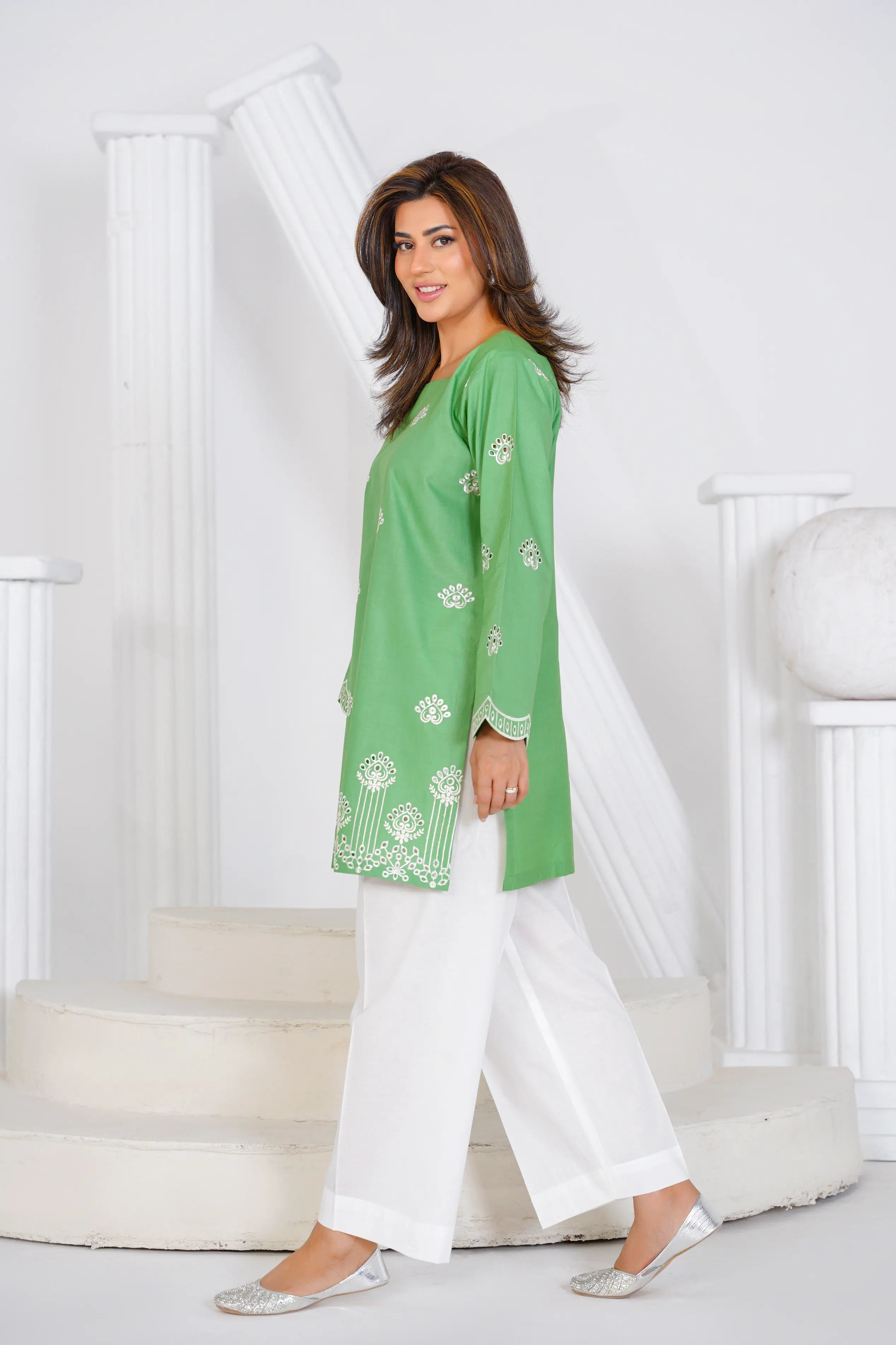 2 Piece - Safa - Stitched